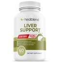Podpora jater - Přírodní mléko bodláčí a zink doplněk - Pomáhá detoxikovat a čistit játra, podporuje stravitelné zdraví a detoxikaci - 60 Veggie Kapsle (30 dní dodávky)
