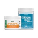 Jigsaw Health Bundle 124; Adrenal Cocktail, 60 Servings (Jar), and Collagen Boost, 30 Servings (Jar)