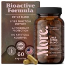 Víc. Dlouhověkost a wellness podpora jater & Cleanse - Potenciální extract- Based Formule s antioxidanty a aminokyselinami - Zdraví a stravitelnost jater - 60 Kapsle (Made in USA)