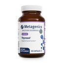 Metagenika Thyrosol - Vitamin & Minerální dodatek pro zdravou podporu štítné žlázy & Stress- Související únavu * - se zinkem, selenem & Rhizoe Extract - 90 Kapsle