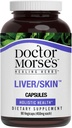 Doctor Morse 's Játra / Kožní péče Dodatek - Přírodní trávicí systém Podpora zdraví a eliminace - Naturopath Supplicated - Mléko Thistle Seed, Burdock, Bayberry, Dandelion Root - 90 Kapsle