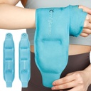 Comfytemp Wrist Ice Pack Wrap for Carpal Tunnel Relief, 2 Packy, FSA Způsobilé, Gel Ice Packs for Injuries opakovaně použitelné pro Wrist Hand Pain, Hot Cold Compress Brace, Chirurgie Recovery položky dárky muži Ženy