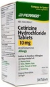 Perrigo Cetirizin Hydrochloride Tablets 10mg, 300- Count