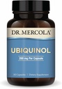 Dr. Mercola Ubiquinol, 30 Servingů (30 kapslí), 200 mg na kapslí, dodatek stravy, podporuje výrobu energie, Non- GMO
