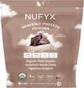 NUFYX ® • Nebeský protein ® Powder • Světově nejjemnější 100% organické americké pěstované hrášky • Vegan • Gluten zdarma • Nízký karb (snová čokoláda, 120...