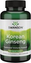 Swanson Korean Ginseng 250 miligramů 300 tobolek