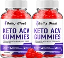 (2 Pack) Břicho Blast Keto ACV Gummies - Advanced Formule Belly Blast Keto Plus ACV Gummies Apple Cider ocet, Weight Management, BellyBlast ACV Dodatek stravy Recenze mužů Ženy (120 Gummies)