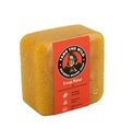 TAME WILD Orange Walnut Beard Soap Bar - 5 oz Exfoliating Beard Wash and Face Scrub - Shea Butter and Coconut Oil Cleanser - Hydrating Grooming Soap - Den otců dárky