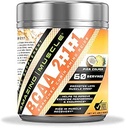 Amazing Muscle BCAA 2: 1: 1 Branched Chain Amino Acids Dodatek 124; 6000 Mg Per Serving CLAN124; Pina Colada Flavor CLAN124; 60 Služeb