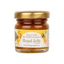 Shiva Organic Honey with Bee Pollen Enriched 2% Royal Jelly (50g) - Premium Organic Source - Nezměněný syrový med s Royal Jelly Infusion pro holistické Wellness