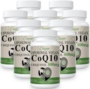 Lipozomální CoQ10 800mg Ubiquinol Softgel, Max Absorpce Ubiquinol Coenzym Q10, Ubiquinol CoQ10 dodatek pro antioxidant, srdeční funkce a výrobu energie, čistý CoQ10 800mg, 480 Vegan Softgels