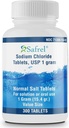 Safel Chlorid sodný 1 gm, USP 124; Normal Salt Tablets IR 124; (15.4gr.) Yellow 124; Electrolytes Replenisher Hydration Drink (300 Počet (balení po 1))