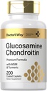 Doctor 's Way Glucosamine Chondroitin MSM Turmeric CLAS124; 200 Caplet CLAS124; Advanced Support Complex CLAS124; Non- GMO, gluten zdarma
