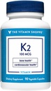 Vitamin Shoppe Vitamin K2- 100 MCG (90 Vegetariánských kapslí)