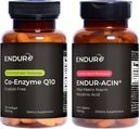 Endurance produkty Co- enzyme Q10 funkce CoQsol- CF a vysoce rozpustný a nízký flush Niacin