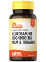 Sundance Glucosamine Chondroitin MSM a kurkuma 124; 60 Kaplety 124; Double Streng124; Non- GMO a gluten zdarma dodatek