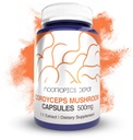 Nootropics Depot Cordyceps Houbová Kapsle 124; 500mg Tobolky 124; 60 Počet 124; Cordyceps militaris 124; Celý ovocný tělo Houba Exract 124; Podporuje zdravý imunitní systém