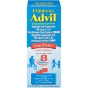 Dětské Advil Pain Reliever a Fever Reducer, Dětské Ibuprofen Liquid Pain Relief Medicine, Ovoce - 4 Fl Oz