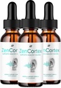 ZenCortex Tinnitus Ušní kapky - ZenCortex 24, Zen Cortex tekuté kapky, ZenCortex Recenze, ZenCortex kapky pro ušní úlevu (3 Pack - 3 Měsíční dodávky)