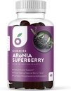 Aronia SuperBerry Gummies, Denní imunitní podpora, Bohatá na antioxidanty, Lepší než Elderberry, Great Ochutnávání přírodní Berry Flavor, 60 Počet (30 Day Supply) (SuperBerry)