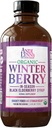 Andi Lynn 's Winterberry Black Elderberry Syrup - Zahrnuje černé Elderberry, Skořice, Zázvor, Med & Lemon - Imunitní podpora pro celou rodinu - Organic & Great Toasting Syrup 4oz