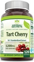 Bylinné tajemství Tart Cherry 10: 1 Standardizovaný Extract Dodatek 124; 1200 Mg Per Serving 124; 120 Veggie Kapsle 124; Non- GMO CART124; Gluten Free CART124; Made in USA (1 balení, 120 Počet)