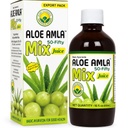Základní Ayurveda Aloe Amla Mix Juice 124; Směs Aloe Vera & Amla Fruit 124; First Press Virgin Juice 124; Plant- Based Daily Drink 124; Vegan & Non- GMO Juice 124; 16.23 Fl Oz (Balení po 2)