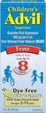 Advil Children 's Suspension Sugar Free, Barvivo Free, Berry 4 oz (Balení po 2)
