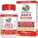 MaryRuth Organics Men 's Multivitamin Gummies CLAS124; Vegan Vitamíny pro imunitní podporu CLAS124; Non-GMO & Gluten Free CLAS124; 0g Cukr Per Serving CLAS124; 60 Počet