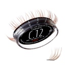 Lashify Curl 12mm Gossamer Eylash Rozšíření Refill, Ginger Barva, DIY falešné řasy pro přírodní vzhled
