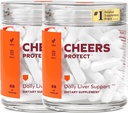 Na zdraví chránit 124; Denní doplněk jater pro drinky s L- cystein + DHM 124; Zvýšení hladiny glutathionu cr124; 60 dávek cr124; cystein, dihydromyricetin, mléčný thistle, pyré, B- vitaminy, zázvor