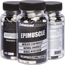 Enhanced Athlet Epimuscle - Přírodní anabolické, Zvýšení svalové hmoty, snížení hladiny myostatinu, 250mg čistý epicatechin / 60 Kapsle
