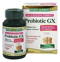 Příroda je Bounty Probiotický GX plyn & nafouknutí Formule, Kapsle 25 ea (Balení po 4)