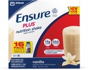 Zajistit Plus Nutrition Shake, Vanilla, 8 unce, 16 počet