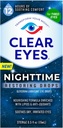 Clear Eyes Nighttime Obnovení oční kapky, Bezpečné pro noční používání po dobu 12 hodin Soothing Comfort, 0.5 Fl Oz