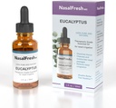 NASALFRESH MD - Eucalyptus Essential Oil - Nasal Irfusion - Congestion Relief - Nasal Wash Additive - High Grade Essential Oil - Cleanses & Moisturizes Nasal Passages - 1oz