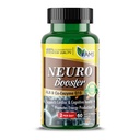 America Medic & Science Neuro Booster (60 kapslí) 124; Nutriční doplněk pro zdraví mozku 124; Vitaminové pilulky pro lepší paměť a kognitivní funkce 124; s koenzymem Q10, ALA, a acetyl L- karnitin
