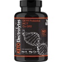 Keto Electrolyte Kapsle s MCT, hořčík, draslík & zinek - Probiotika, CoQ10 & Vitamin D3 pro Hydrataci, Energie, Podpora půst, Nízký karb & karneval Diety - 120 Neochucené pilulky