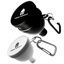 Malé a velké 2- balení 124; Přenosný protein práškovací láhev nádobka 124; Ideální pro pre- cvičení, BCAA je, a protein prášek 124; Keychain voda nádobka doplněk nádobka to-