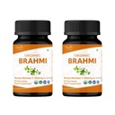 Brahmi 120 Tablety - USDA Organic Bacopa Monnieri Dodatek - Podporuje zaměření, klid a paměť - Bylinné nootropic * - Balení po 2