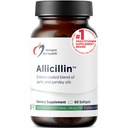 Designy pro zdravotní Allicilin - Allicin dodatek s 200mg Česnekový olej + Petržel Oil - Česnekové pilulky s výkonnými sulfidy - Enteric Coated pomoci snížit zápach, Non-GMO (60 Softgels)