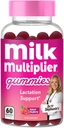 Dr. Stephanie 's Milk Multiplier Kojení Podpora Gummies - Fenugreek zdarma Kojení doplněk pro zvýšení nabídky mléka - s mlékem Thistle, Fennel Seed, Alfa - Postpartum & Ošetřující Essentials