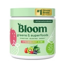 Bloom Nutrition Green and Superfoods Powder for Digestive Health, Green Powder, Digestive Enzymy, Probiotika, Spirulina, Chlorella for Bloating & Gut Support, Green Juice, 30 SVG, Jahodové kiwi