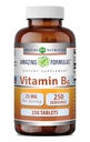 Amazing Vitamin B6 Pyridoxin 25mg 250 Tablety dodatek 124; Non GMO CARL 124; Gluten zdarma 124; Made in USA