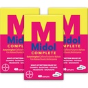 Midol Kompletní Menstrual Pain Relief Caplet s acetaminophen pro období křeče, a Menstrual Symptom Relief - 40 Počet (balení 3) (Balení května Vary)