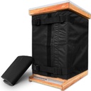 Winter Bee Hive Wrap pro 8 a 10 rámečků, Nastavitelné Beeúl Wrap Beekeeping Supplies, 600D Oxford izolated Cover, vodotěsný, Windproof, Lehkomyslný, Eco- Friendly, Reuse, 75.98 "x 23.6"