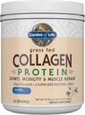 Zahrada života Tráva Fed Kolagen Protein Powder - Vanilla, 14 Servings, Powder for Joints Mobility Muscle Opravy, Kolagen Peptides + Super Seeds + Coconut MCTs, Keto Dodatek