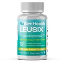 LEUSIX Weight Management Dodatek - Patentovaný Leucin + Vitamin B6 Formule - Podporuje metabolismus, Využití tuku & Lean Muscle - 120 Tablety (1- Month Supply)