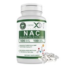Genex Applicas NAC 500mg (100 tobolek) N- acetyl cystein, podporuje zdraví jater - Non- GMO, gluten zdarma, Vegan (3 měsíce dodávky)