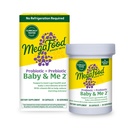 MegaFood Baby & Me 2 Prenatální probiotika, Vegetariánská prebiotika a probiotika pro ženy, Digestivní zdraví a imunitní podpora s vitaminem B6 pro ranní nevolnost, 30 Kapsle
